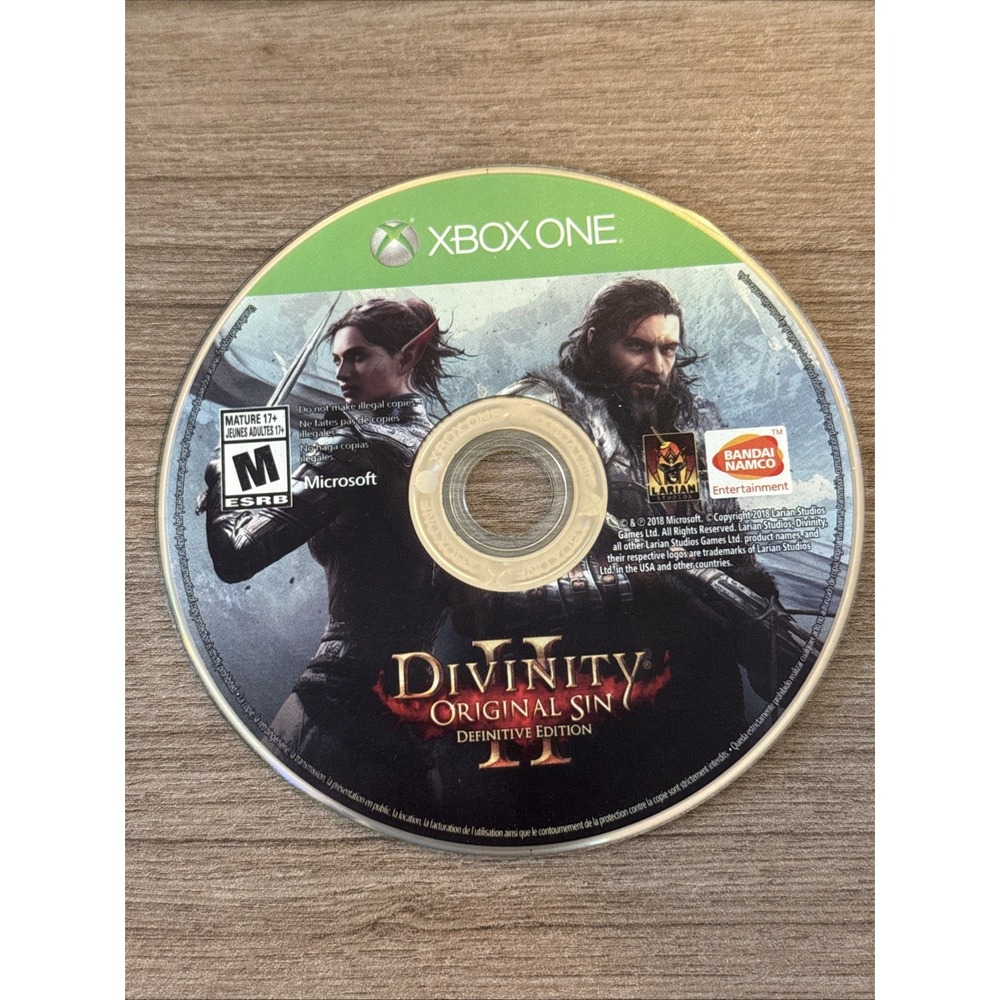 Divinity Original Sin II Definitive Edition (Microsoft Xbox One) Disc Only